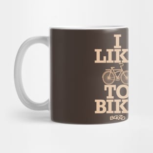 I Like To Bike-1 Mug